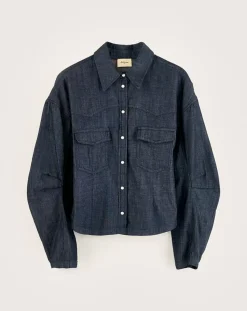 Bellerose Chemises|Chemise en jean Kapla 60s stone wash