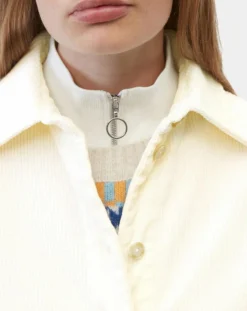 Marc O'Polo Chemises|Chemise en Velours côtelé écrue