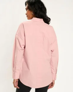 Esprit Chemises|Chemise Epaisse rose clair