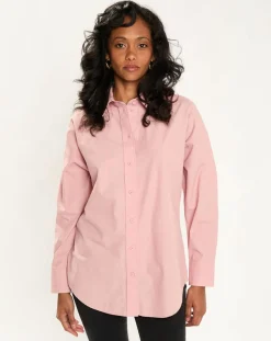 Esprit Chemises|Chemise Epaisse rose clair