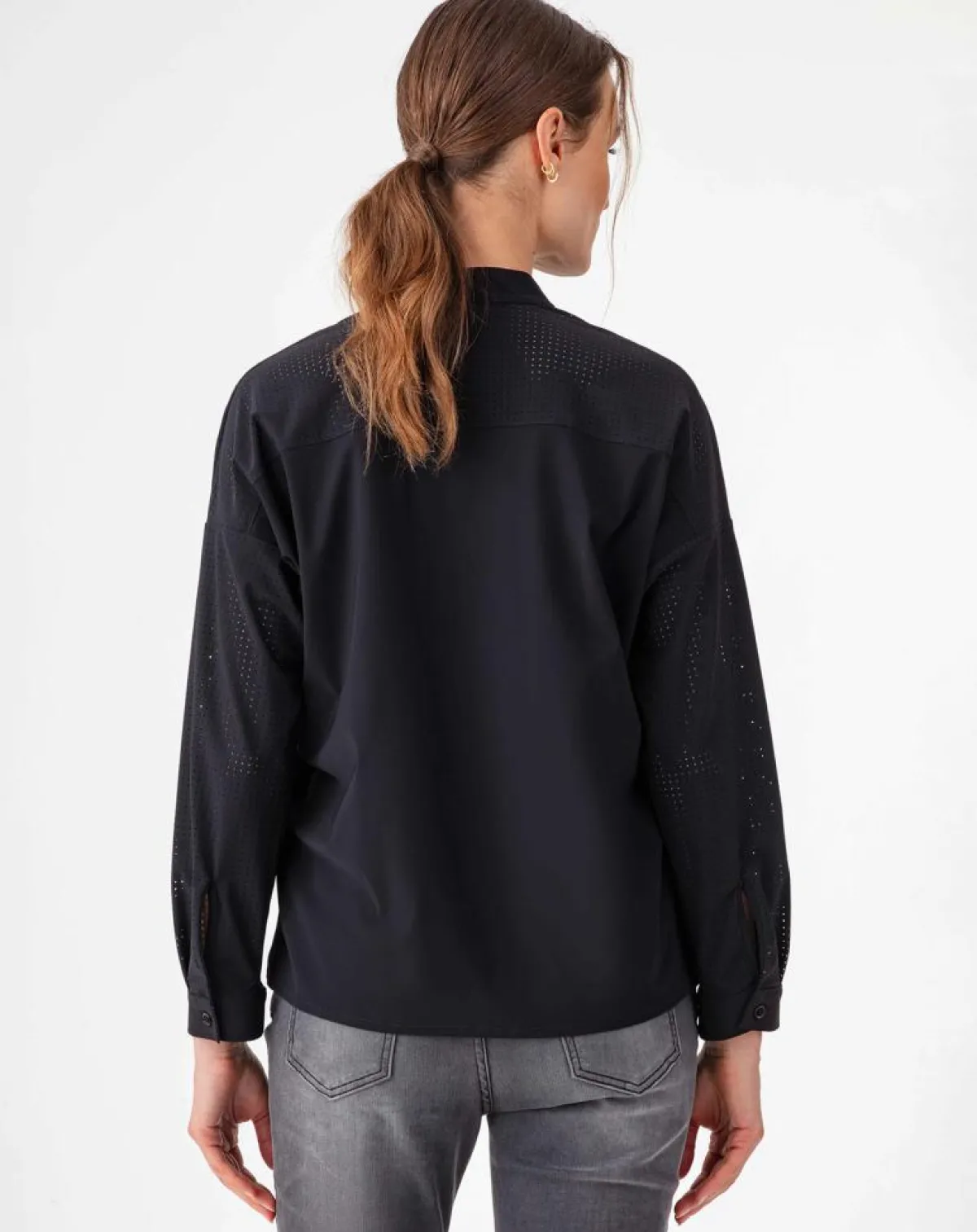 Indies Chemises|Chemise Flossie noire