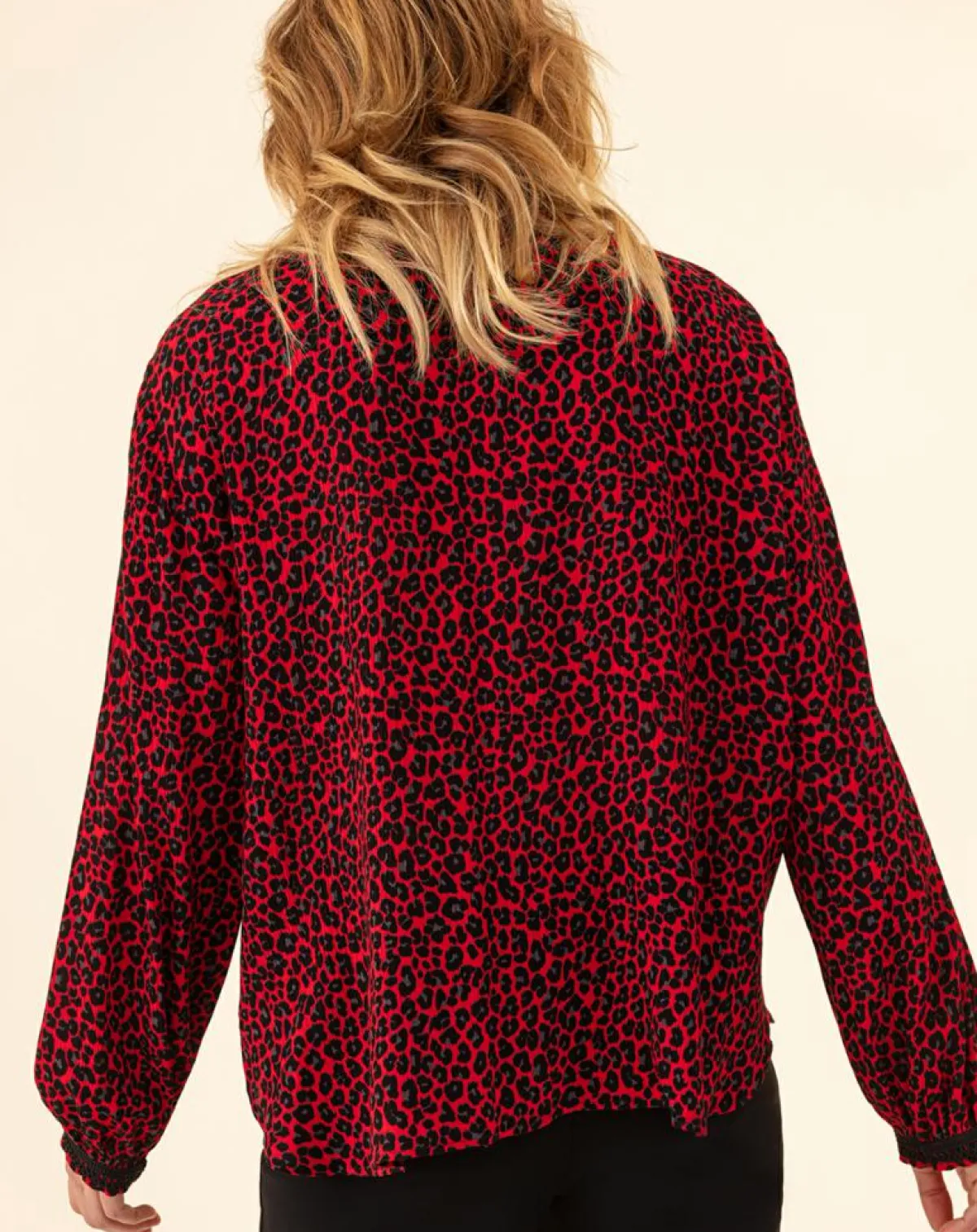 Indies Chemises|Chemise Gael leo rouge