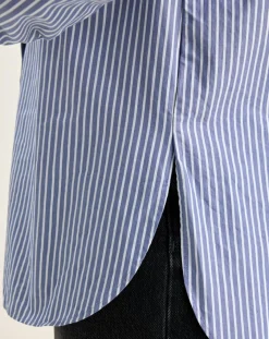 Bellerose Chemises|Chemise Gedeon rayée bleue