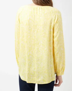Marc O'Polo Chemises|Chemise imprimé floral jaune