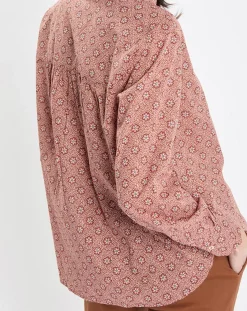 Marc O'Polo Chemises|Chemise imprimée all-over rouge