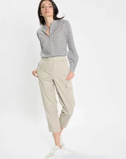 Marc O'Polo Chemises|Chemise imprimée blanc/bleu