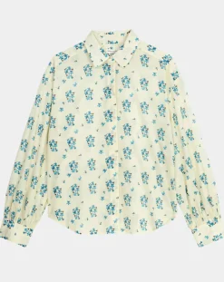 Marc O'Polo Chemises|Chemise imprimée blanc/bleu