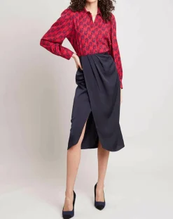 An'ge Chemises|Chemise Karamel rouge