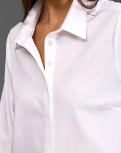 Lauren Vidal Chemises|Chemise Lansa blanche