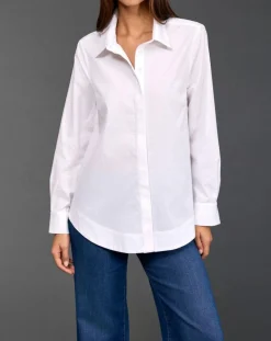 Lauren Vidal Chemises|Chemise Lansa blanche