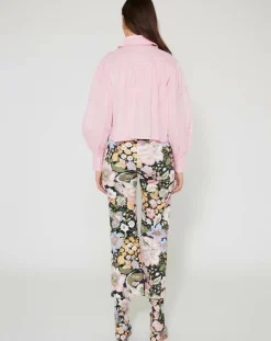 Manoush Chemises|Chemise large Bridgerton rose poudre