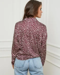 L'Armoire de Suzette Chemises|Chemise Leslie bordeaux