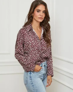 L'Armoire de Suzette Chemises|Chemise Leslie bordeaux