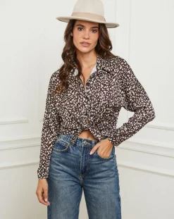 L'Armoire de Suzette Chemises|Chemise Leslie choco