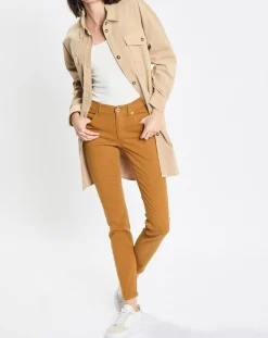 Marc O'Polo Chemises|Chemise longue Overshirt Loose beige