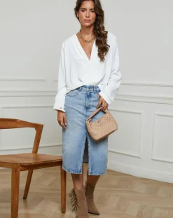 Alice & Charlotte Chemises|Chemise Louise blanche