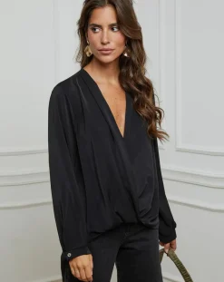 Alice & Charlotte Chemises|Chemise Louise noire
