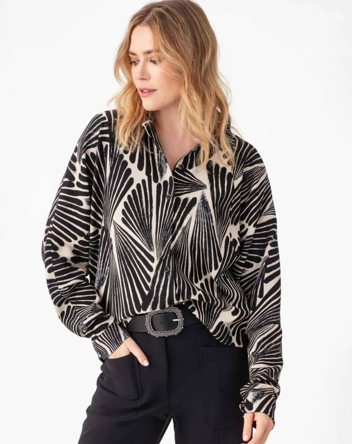 Indies Chemises|Chemise Lydia plumage