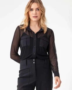 Indies Chemises|Chemise Mahaut noire