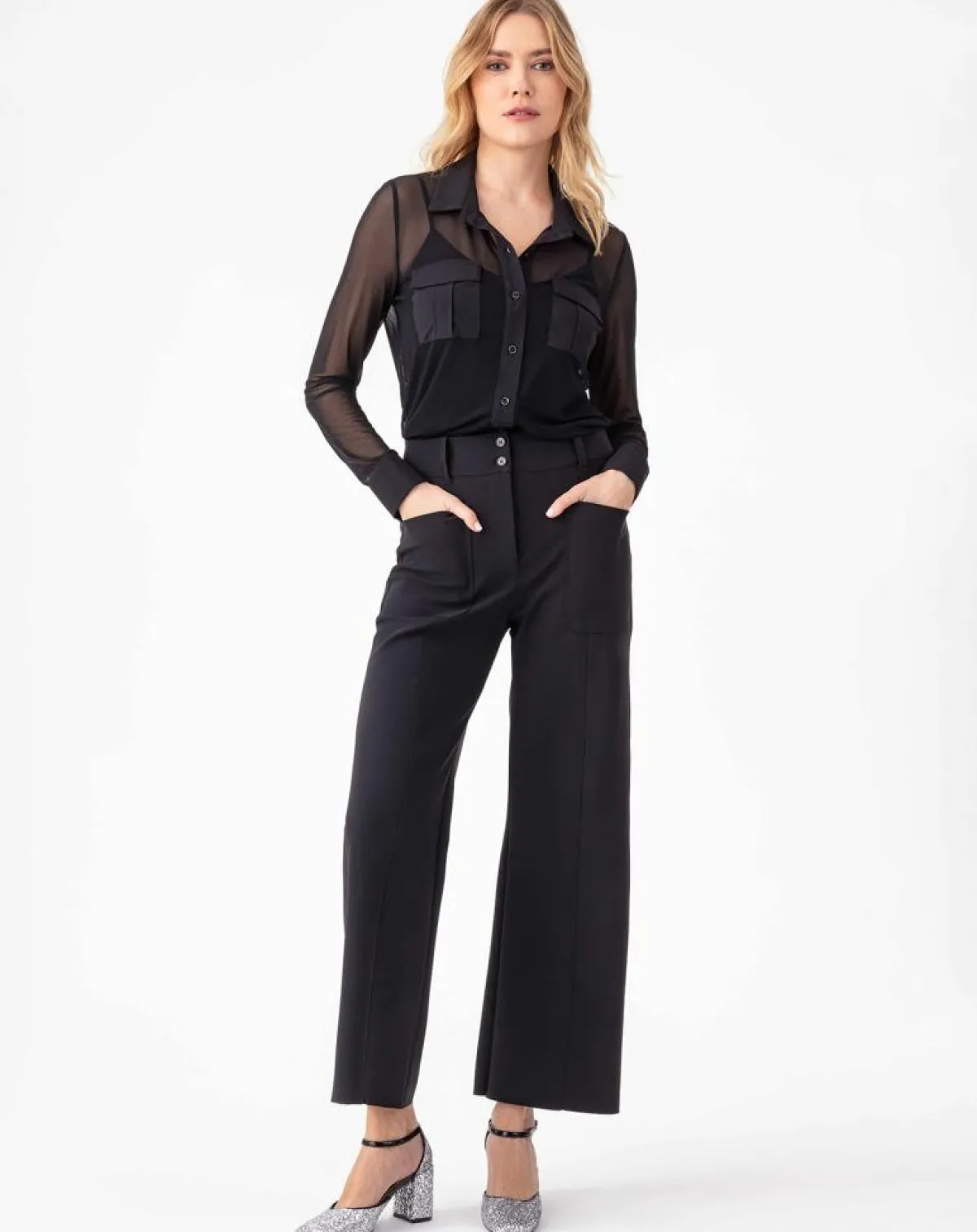 Indies Chemises|Chemise Mahaut noire