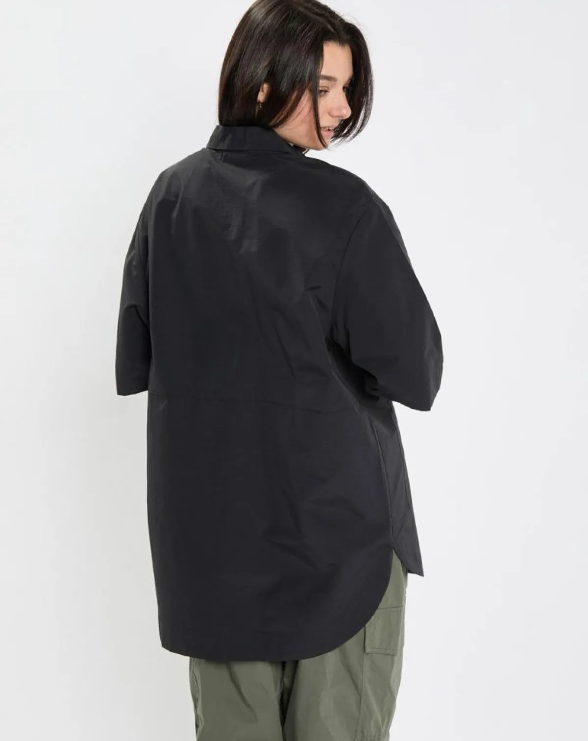 Marc O'Polo Chemises|Chemise manches larges poches noire