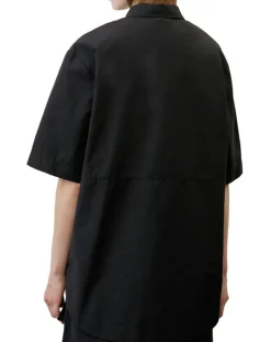 Marc O'Polo Chemises|Chemise manches larges poches noire