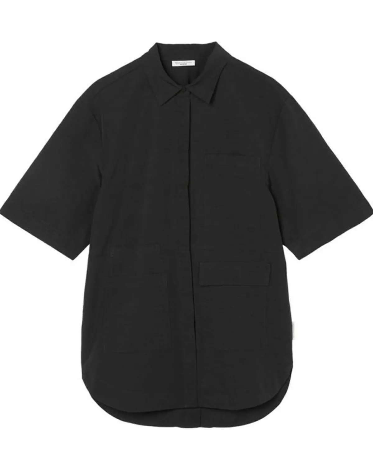 Marc O'Polo Chemises|Chemise manches larges poches noire