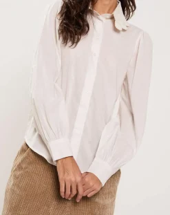 Manoush Chemises|Chemise Médiéval Patchwork écrue