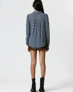 The Korner Chemises|Chemise Mia bleue