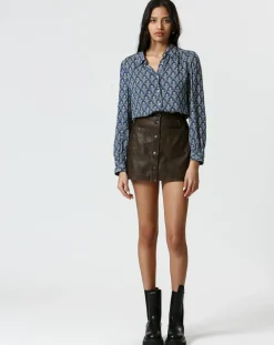 The Korner Chemises|Chemise Mia bleue