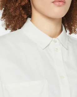 Forte forte Chemises|Chemise Oxford Avvitata écrue