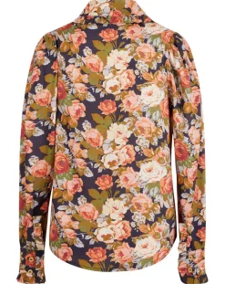 Manoush Chemises|Chemise Patchwork encre