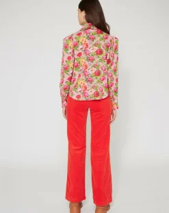 Manoush Chemises|Chemise Patchwork rose