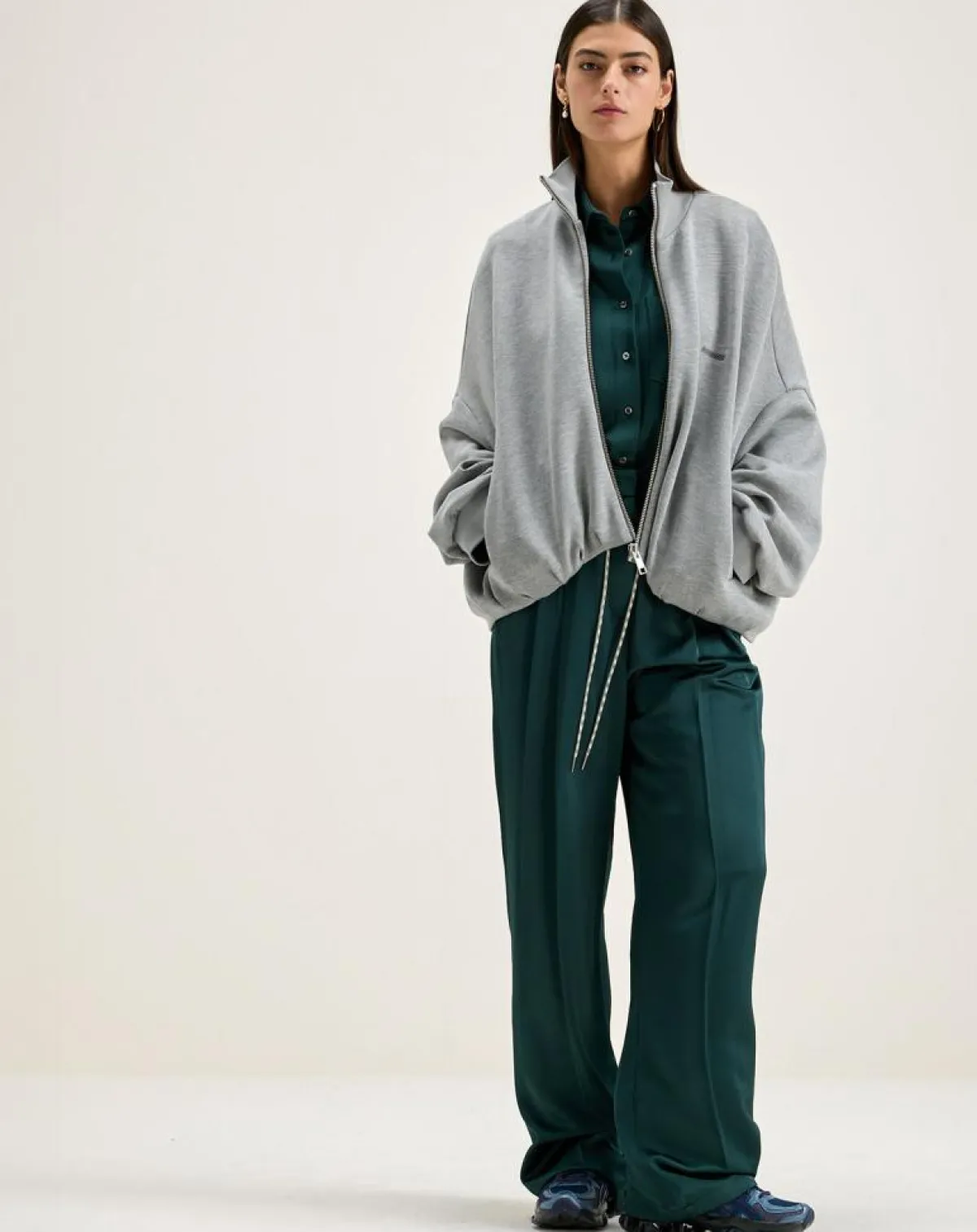 Bellerose Chemises|Chemise Pekin hunter