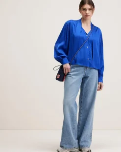 Bellerose Chemises|Chemise Pragues lazuli