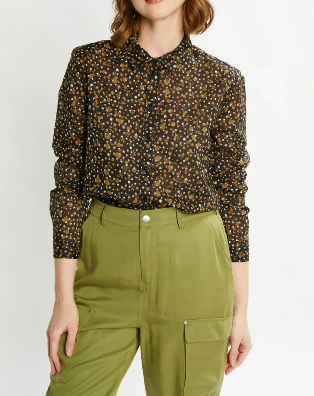 Scotch & Soda Chemises|Chemise Regular Fit à imprimé floral multicolore