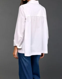 Lauren Vidal Chemises|Chemise Risa blanche