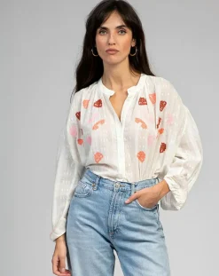 An'ge Chemises|Chemise Sapy ecrue