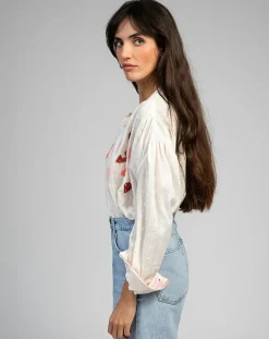 An'ge Chemises|Chemise Sapy ecrue