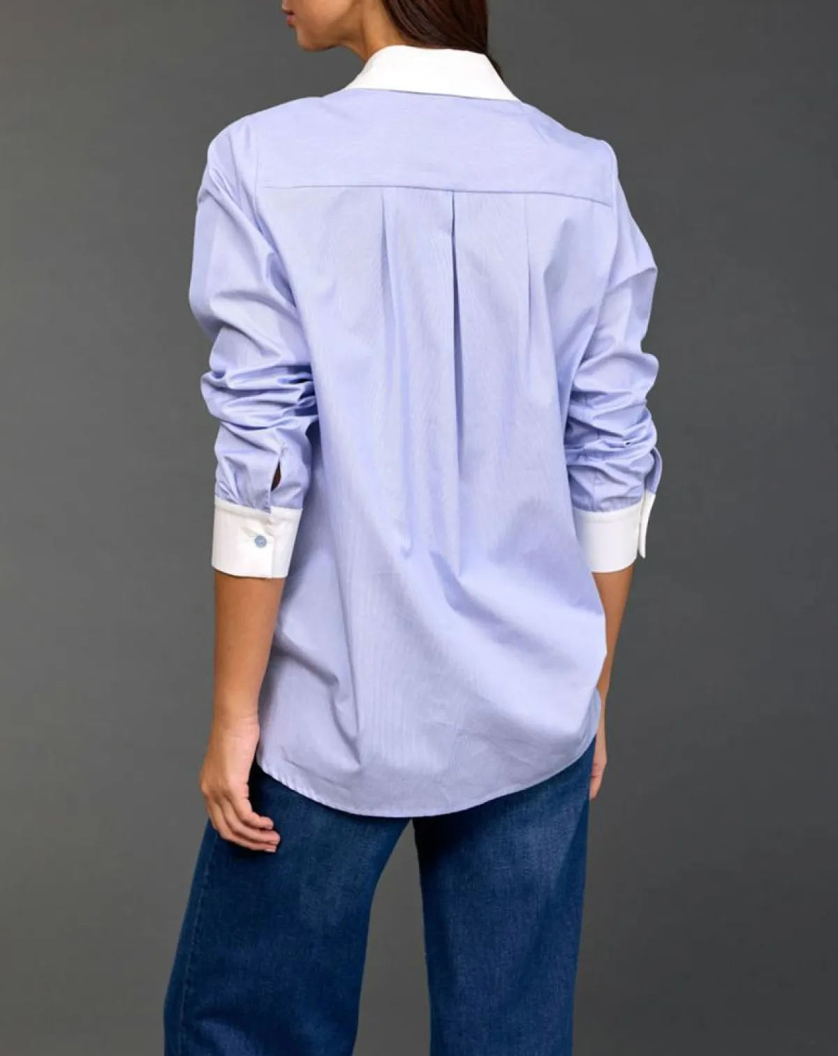 Lauren Vidal Chemises|Chemise Sari ciel