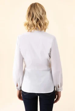 Bleu Blanc Rouge Chemises|Chemise Sharlene blanc