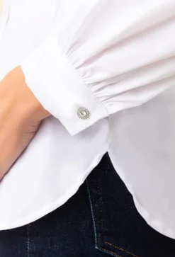 Bleu Blanc Rouge Chemises|Chemise Sharlene blanc