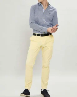 Hackett London Chemises|Chemise Slim Fit carreaux bleue