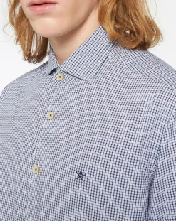 Hackett London Chemises|Chemise Slim Fit carreaux bleue