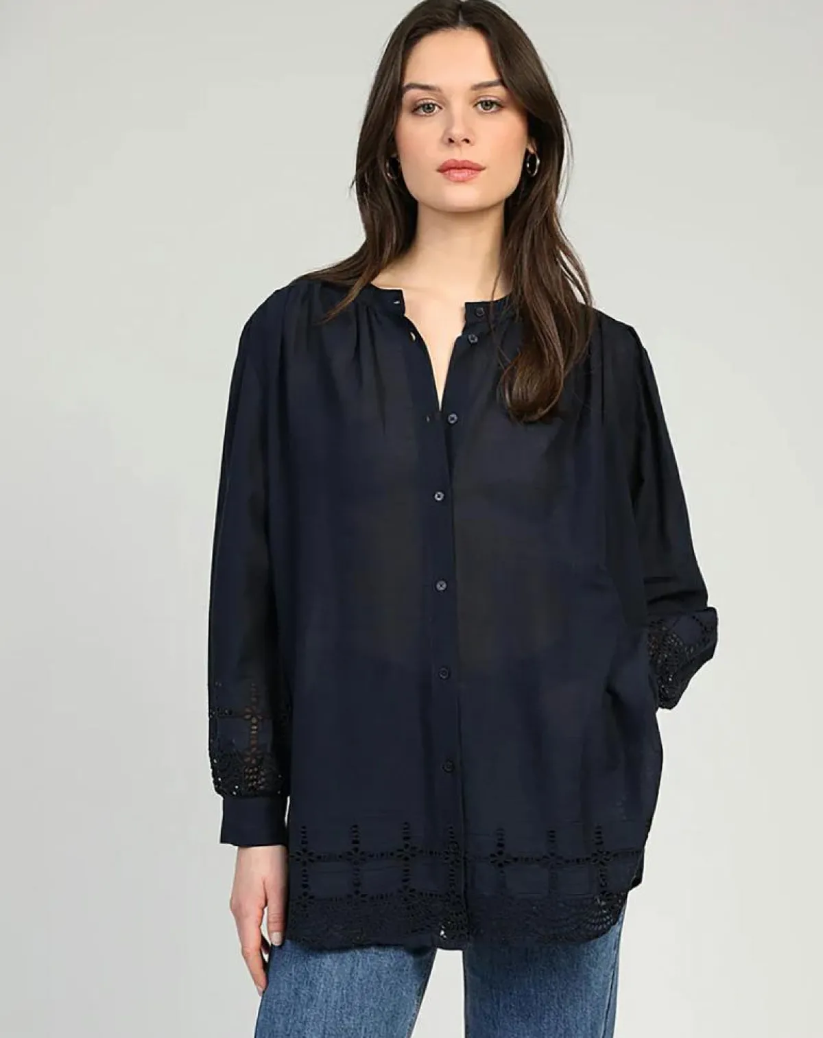 An'ge Chemises|Chemise Soviana encre
