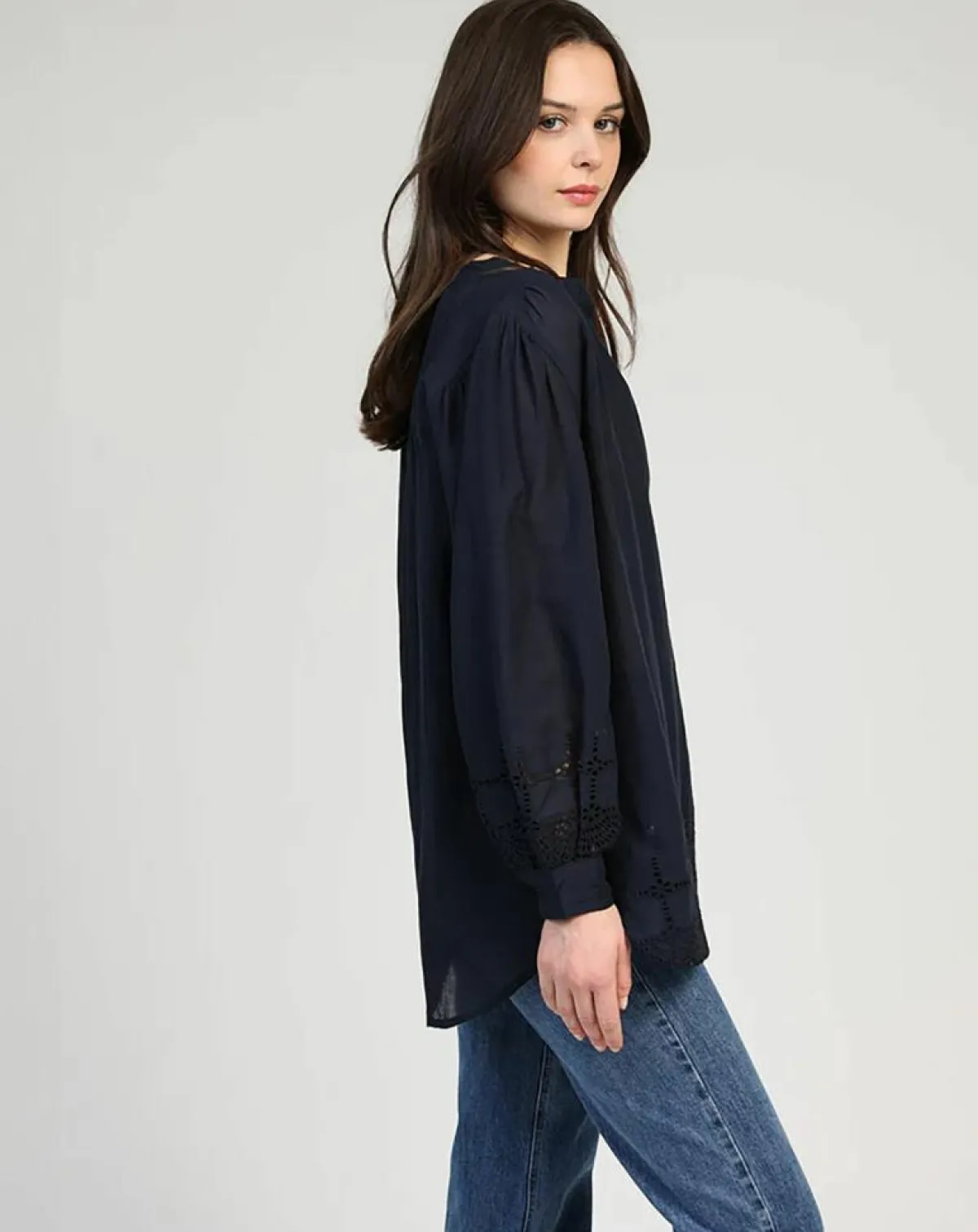 An'ge Chemises|Chemise Soviana encre