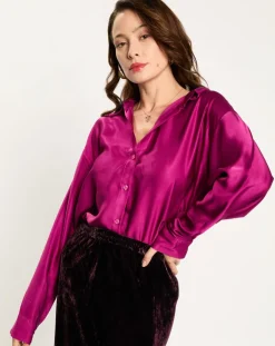 Lauren Vidal Chemises|Chemise Store fushia