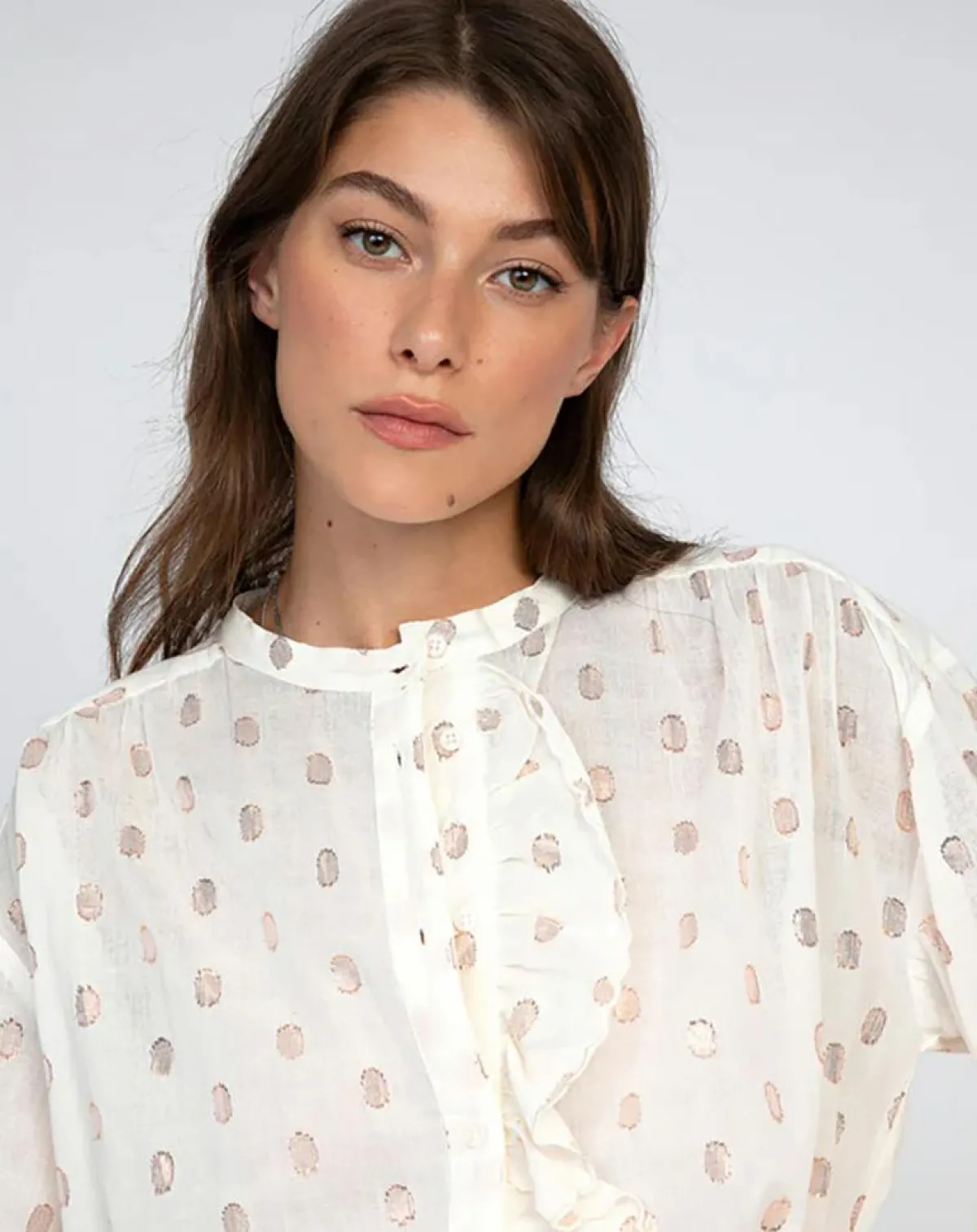 An'ge Chemises|Chemise Sylvany crème