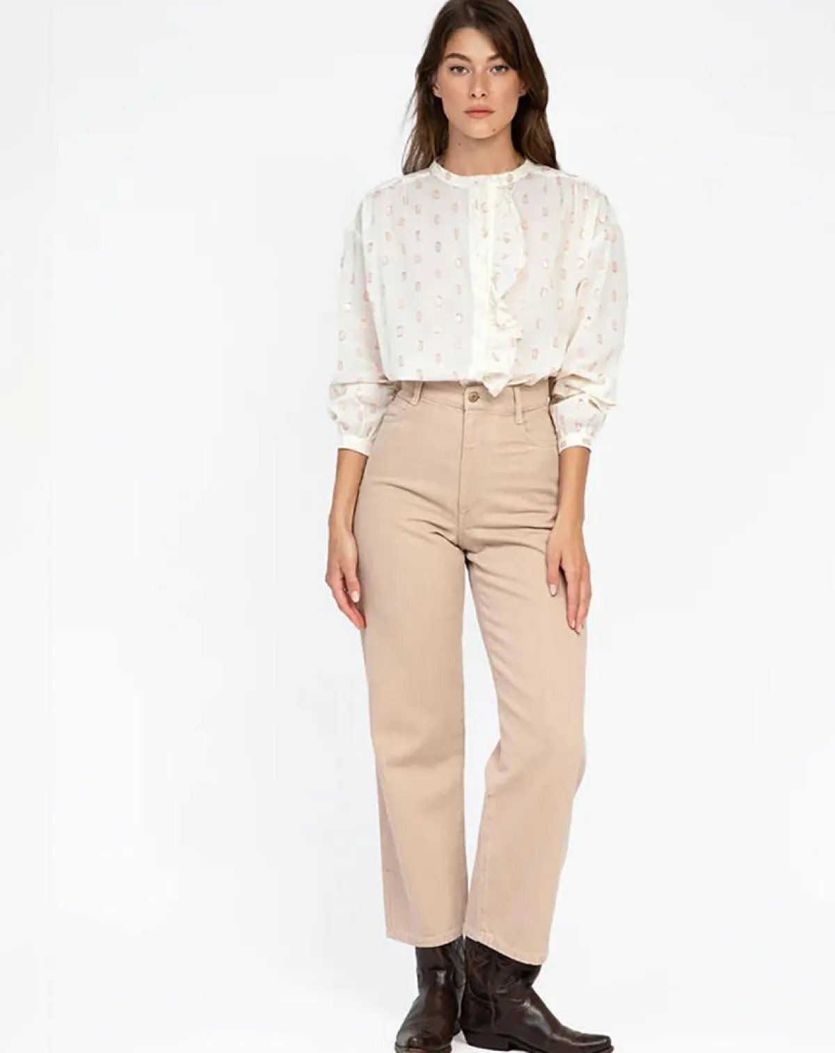 An'ge Chemises|Chemise Sylvany crème