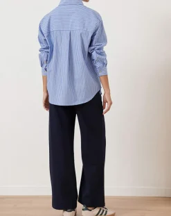 Garance Paris Chemises|Chemise Ted bleue